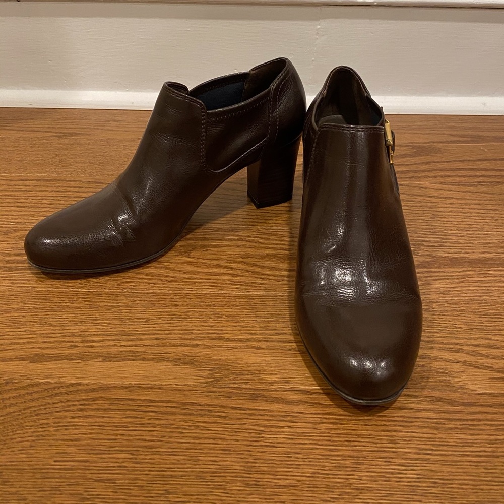 Franco Sarto Booties - Sz 8 - Brown